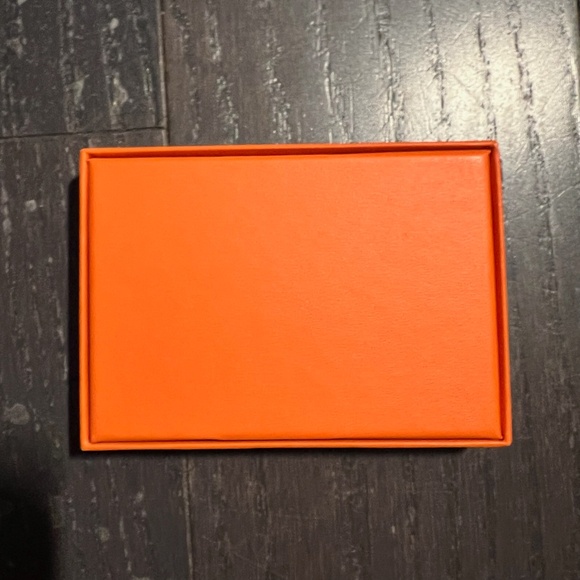 Hermes small empty box jewelry case decoration storage orange - Picture 3 of 10